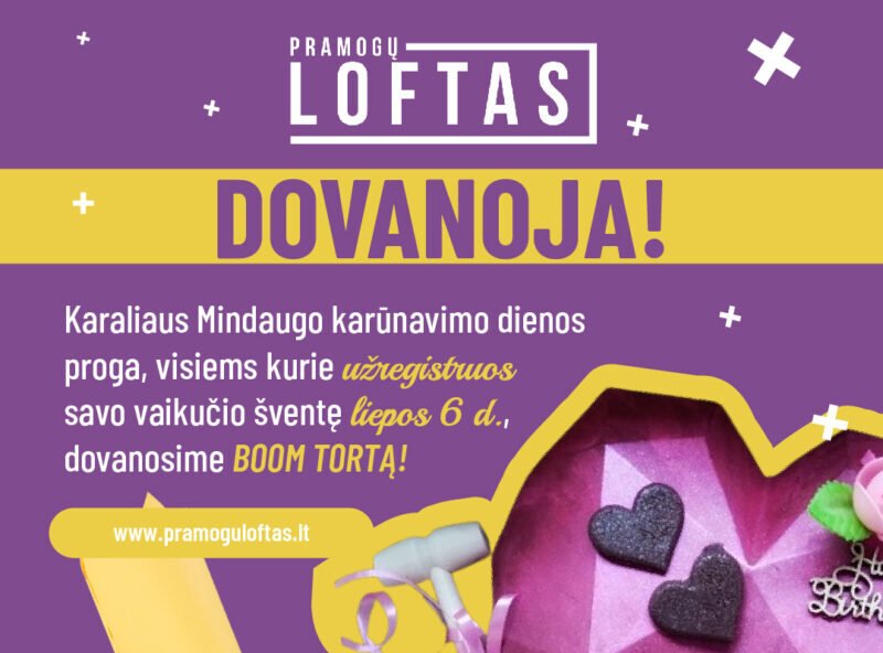 DOVANA nuo Pramogų lofto